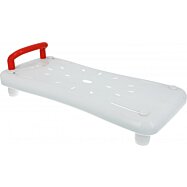 Doska na vaňu, sedačka s bočným madlom otvormi na odtok a nastaviteľnou šírkou - 135kg