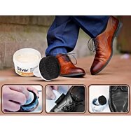 SILVER Shine Creme - Samoleštiaci krém na obuv s aplikátorom 50ml