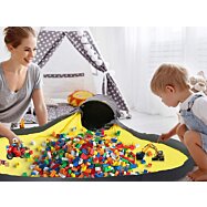 Skladací kôš na hračky s hracou podložkou 2 v 1 Blackbird