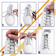 Šnúrky bez viazania s magnetickou dúhovou prackou
