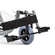 Oceľový invalidný vozík H011, šírka sedadla 46 cm