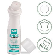 Tekutý obnovovač farby, bielič  na obuv 75 ml, biela