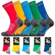 Trekkingové ponožky so systémom proti vyzúvaniu, 5 párov (10ks)