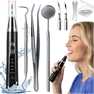 Domáci ultrazvukový odstraňovač zubného kameňa s LED osvetlením