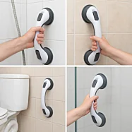 Madlo s prísavkami do kúpeľne a WC – prenosné, bez nutnosti vŕtania