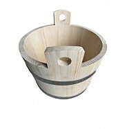 Vedro do sauny z dreva,17 x 26 cm, 5L