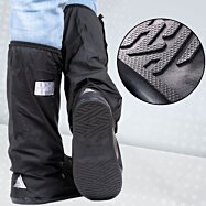 Vodeodolné návleky na topánky do dažďa čierne, 40 cm