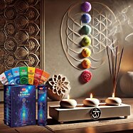Vonné tyčinky Hem Sedem Čakier, Seven Chakras, Masala, 35ks
