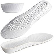 Vyvýšené vložky do topánok s penou absorbujúcou nárazy, 15 mm