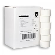 Bavlnené tejpovacie pásky Sports Tape White, 3,8cm x 9,1m, 6ks