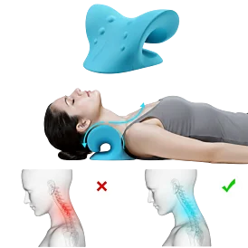 Ortopedický trakčný vankúš na úľavu od bolesti krku a šije