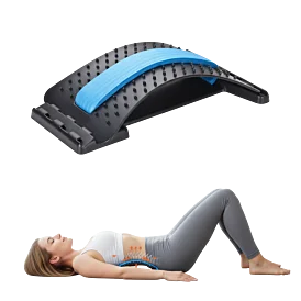 Masážny strečingový mostík na chrbát s akupresúrnymi výstupkami – 3 úrovne