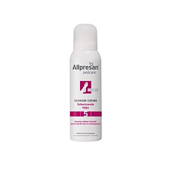 Allpresan 5® Pedicare krémová pena na potiace sa nohy, 125 ml