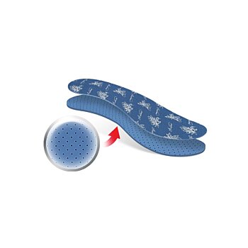 Aromatizované vložky do topánok proti zápachu strihacie Aroma Blue 36-46