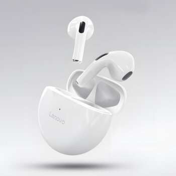 Bezdrôtové bluetooth slúchadlá Lenovo HT38, biele