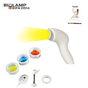 Biolampa Eifa D514 + 3 farebné filtre