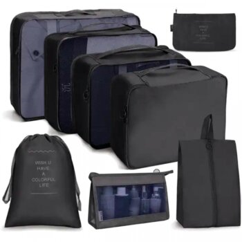 Cestovné organizéry do kufra Pack, 8 ks