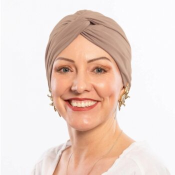 Dámsky bavlnený onko turban po chemoterapii Canaver