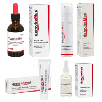 DemykoMed Set max 4 výrobky roztok, sprej, krém a olejček