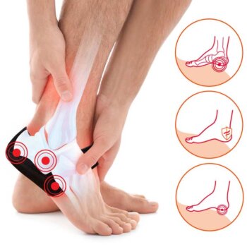 Bandáž pätovej ostrohy plantárna fascitída s gélovou vložkou, 2ks, Gelto