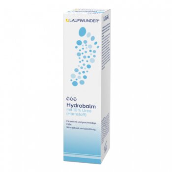 Hydratačný krém na nohy, veľmi suchá a citlivá pokožka nôh, Laufwunder Hydrobalm, 75 ml