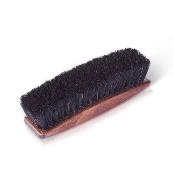 Leštiaca kefa so štetinami z konského vlasu na obuv 16 cm