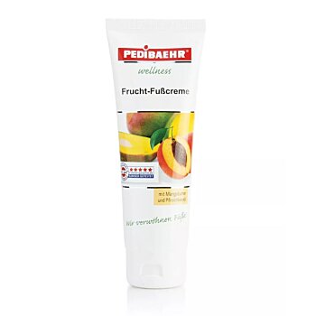 Krém na nohy na zmäkčenie a zvlhčenie pokožky ovocný broskyňa Pedibaehr, 125 ml