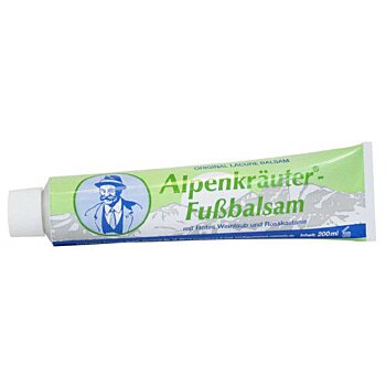 Alpenkräuter-Fussbalsam, balzam z alpských bylín na nohy - 200ml