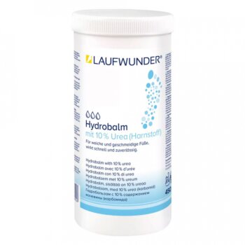 Hydratačný krém na nohy, veľmi suchá a citlivá pokožka nôh, Laufwunder Hydrobalm, 450 ml