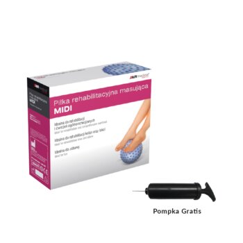 Masážna rehabilitačná lopta MIDI - 20 cm