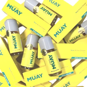 MUAY Boxing Liniment - hrejivý masážny olej - 120 ml