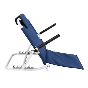 Polohovacia opierka chrbta s podrúčkami pre pacientov - nastaviteľná, skladacia