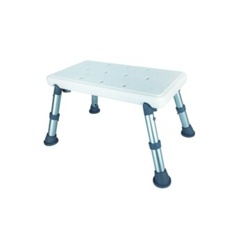 Schodík, stupienok - sprchová stolička, nastaviteľná 26 cm