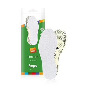 Detské športové vložky do topánok proti zápachu strihacie Frotte 19-36