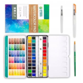 Profesionálna sada na akvarelové maľovanie pre nováčikov a skúsených profesionálov 40 ks