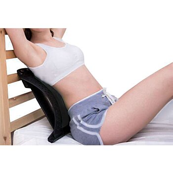 Relaxačný oblúk pre masáž a pretiahnutie chrbta, čierna