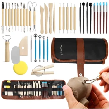 Sada nástrojov na modelovanie hliny a sochárstvo XXL - 40 ks