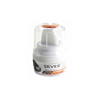 SILVER Shine Creme - Samoleštiaci krém na obuv s aplikátorom 50ml