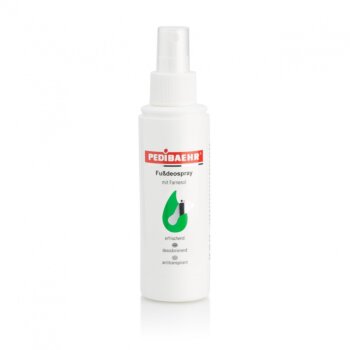 Osviežujúci sprej na nohy s farnesolom, na unavené nohy, redukuje potenie a zápach, 100 ml
