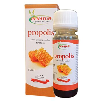 Včelí Propolis tinktúra, 100% prírodný produkt, 50 ml
