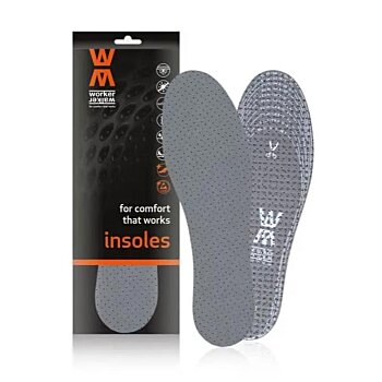 Antibakteriálne vložky do pracovnej obuvi Grey Fresh Pro 36-46