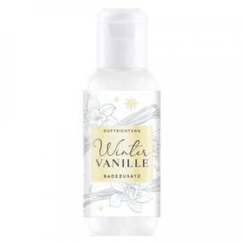 Zimný kúpeľ s vanilkovým extraktom, 100 ml