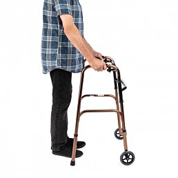 3-funkčné skladacie chodítko, model JMC-C 3222, bronzová - Náhľad