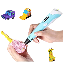 Kreatívne 3D pero pre deti + 300 m farebných náplní - Náhľad