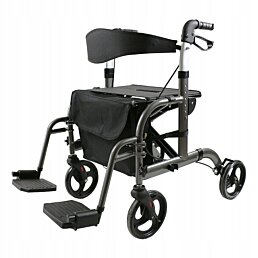 4 - kolesové chodítko a transportný vozík 2 v 1 Bogota Premium RF-625, nosnosť 136 kg - Náhľad