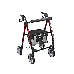 4 - kolesové hliníkové rehabilitačné chodítko – PRESTIGE