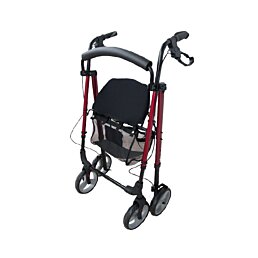 4 - kolesové hliníkové rehabilitačné chodítko – PRESTIGE - Náhľad