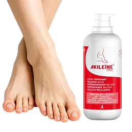 Relaxačný balzam na unavené nohy, Akileine Red Pro- 500 ml - Náhľad