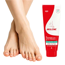 Intenzívny osviežujúci gél na opuchnuté nohy, Akileine Red - 125 ml - Náhľad