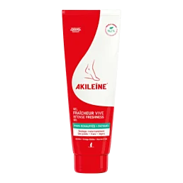 Intenzívny osviežujúci gél na opuchnuté nohy, Akileine Red - 125 ml
